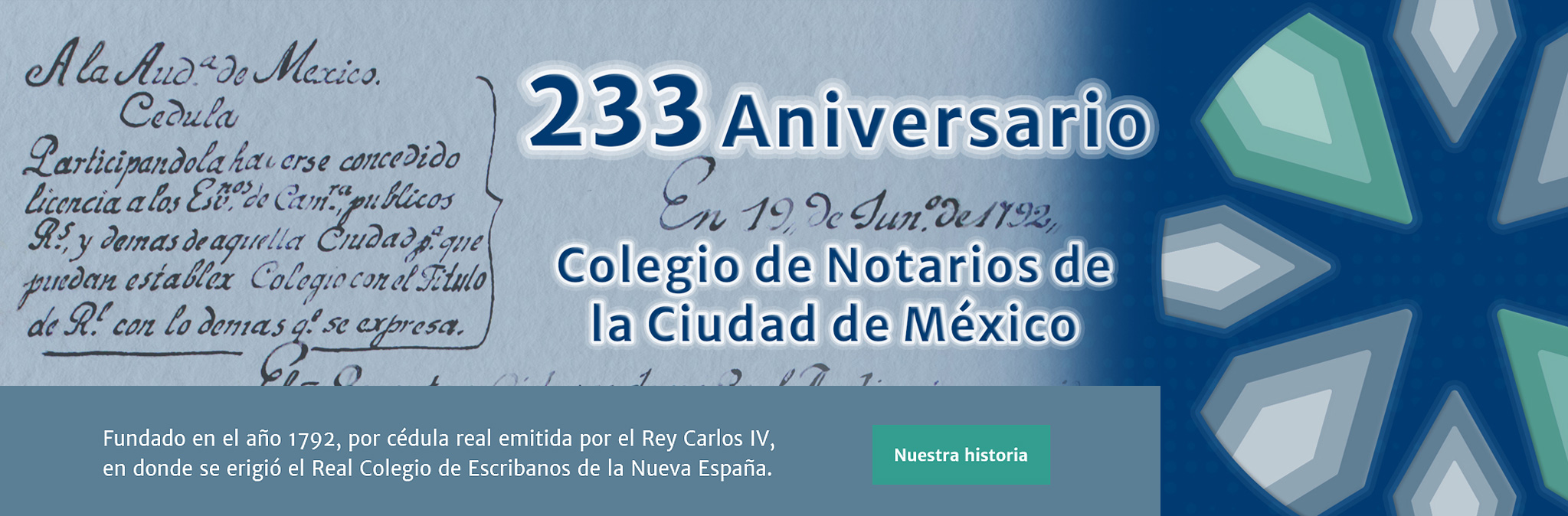 233 Aniversario Colegio de Notarios de la Ciudad de México