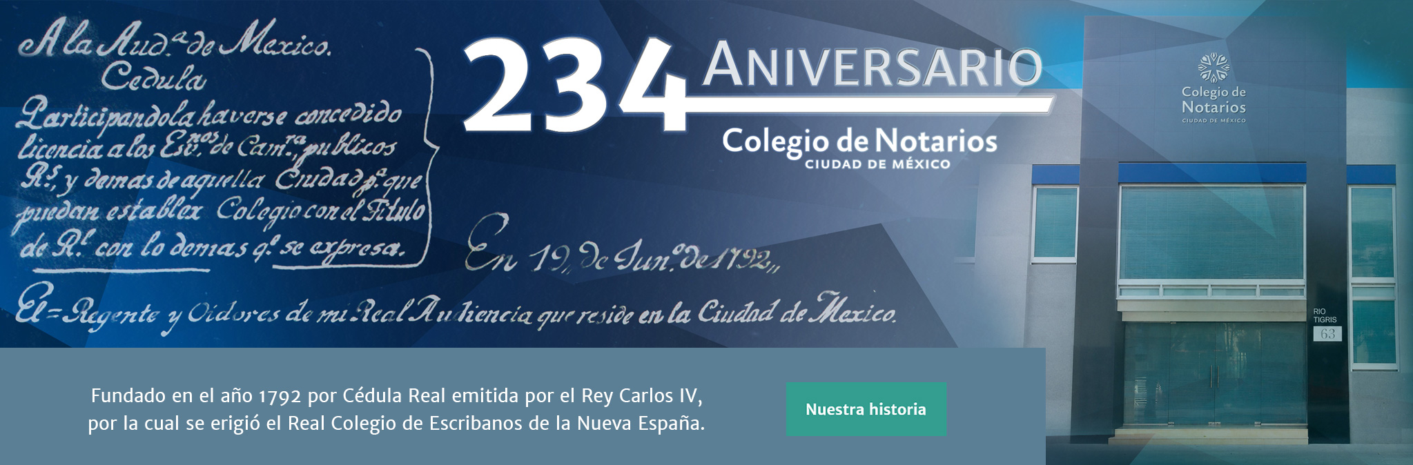 234 Aniversario Colegio de Notarios de la Ciudad de México