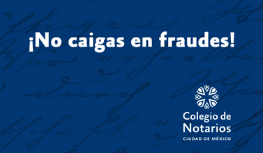 ¡No caigas en fraudes!
