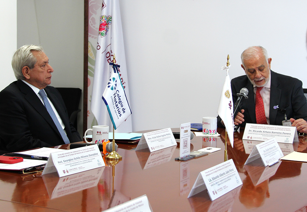 Notariado CDMX y Sedesa promueven la importancia de la Voluntad Anticipada