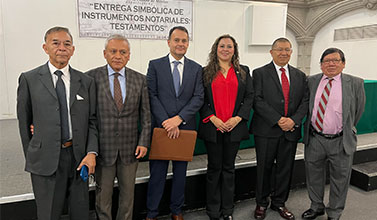 Inauguran Jornada Notarial 2023 en el Congreso CDMX