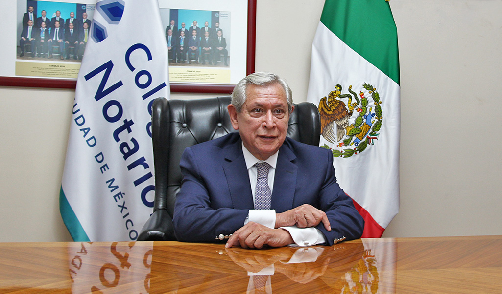 El Colegio de Notarios de la CDMX eligió al Not. Víctor Rafael Aguilar Molina como su nuevo Presidente