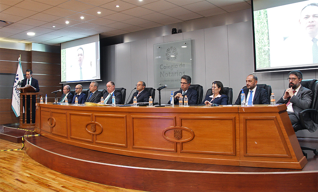 El Colegio de Notarios de la CDMX realiza elecciones y elige nuevo liderazgo