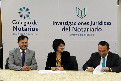 Firman Convenio de Colaboración la CNCDMX con la Universidad Panamericana
