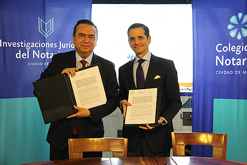 Firman Convenio de Colaboración la CNCDMX con la Universidad Panamericana